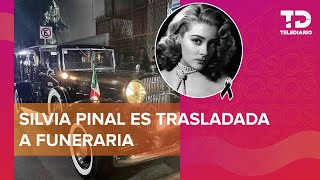 Trasladan a Silvia Pinal a funearia de la CdMx [upl. by Creighton]