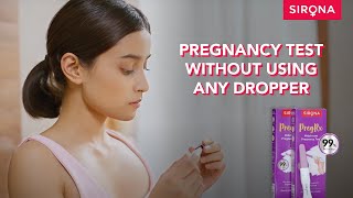 How To Take A Pregnancy Test At Home  Sirona PregRx Pregnancy Test Kit  Sirona [upl. by Tarkany545]