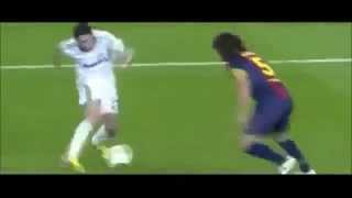 Di Maria skills humiliates Puyol Embarrassing [upl. by Ennaerb277]