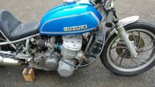 1974 Suzuki GT750 Dragbike [upl. by Olia201]