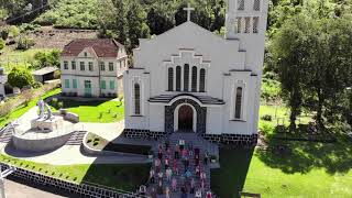 QUERÊNCIA AMADA Teixeirinha  CORO MUNICIPAL DE ROLANTE [upl. by Lissak]