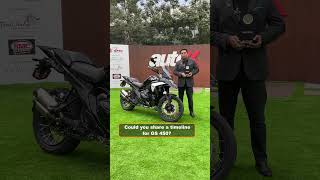 BMW R 1300 GS 2024 India  autoX Awards 2024 Winner shorts autoxawards2024 [upl. by Loriner]