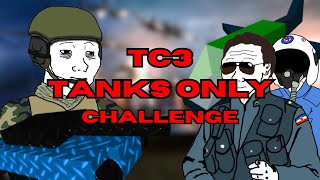 The Conquerors 3 TANKS ONLY CHALLENGE  ROBLOX [upl. by Antonie]