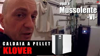 Caldaia a pellet Klover 😱 Mussolente Vicenza  Veneto [upl. by Adnael503]