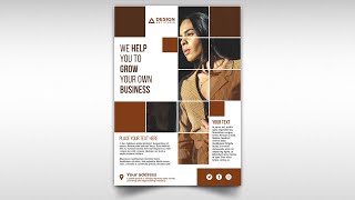 Business Magazine Cover Design in Affinity Designer [upl. by Sherill20]