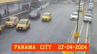 HEAVY RAIN PANAMA CITYRBTVPANAMACITY [upl. by Notneb]