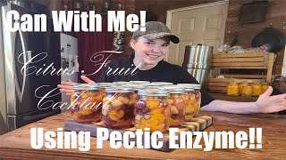 Using Pectic Enzyme and Canning Fruit Cocktail [upl. by Airotahs]