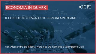 L’Economia in Quark – Il concordato fiscale e le elezioni americane [upl. by Jat324]