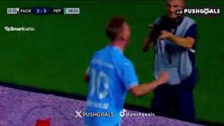 Anders Christiansen Amazing Goal 🔥 PAOK Vs Malmö 34 All Goals Results Extended Highlights [upl. by Aniale8]