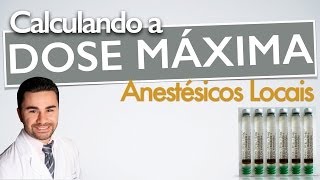 Cálculo de dose máxima de anestésicos locais  anestesia local em odontologia [upl. by Seluj]