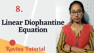 Diophantine equation practical example [upl. by Henrietta]