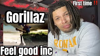 FIRST TIME HEARING  Gorillaz  Feel Good Inc REACTION [upl. by Wilterdink]