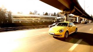 New Volkswagen Beetle 2014  Тестдрайв в программе quotМосква рулитquot [upl. by Tenn]