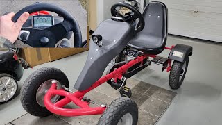 GoKart Buggy mit Elektro Antrieb  Tongsheng mid motor  Kettcar [upl. by Jer]