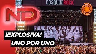 La grilla completa de Cosquín Rock Slash entre las sorpresas [upl. by Iddet723]