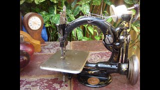 Old Vintage Antique Sewing Machine Wilcox Willcox amp Gibbs For Restoration Video [upl. by Elsilrac489]