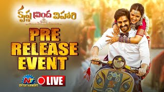 Krishna Vrinda Vihari Pre Release Event Live  Naga Shaurya  Shirley Setia  NTV ENT LIVE [upl. by Alisun]