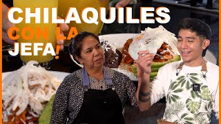 Como hacer CHILAQUILES ROJOS MEXICANOS con POLLO [upl. by Caritta]