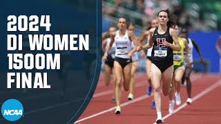 Womens 1500m final  2024 NCAA outdoor track and field championships [upl. by Llednyl6]