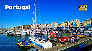 Marina Albufeira March 2023 🇵🇹 Walking Tour 4K 60FPS – Algarve Portugal [upl. by Zinn488]