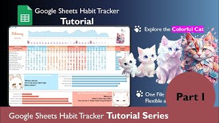 Create an Automated Habit Tracker in Google Sheets  Tutorial Template  Part 1 [upl. by Avis356]