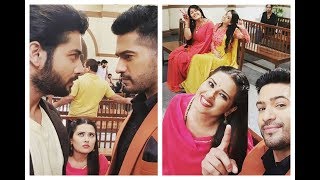 Kasam tere pyaar ki actors Offscreen masti 10 Oct 2017 [upl. by Ailegna]