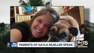 Kayla Muellers parents speak out after death of AlBaghdadi [upl. by Hoffman]