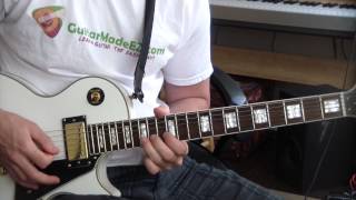 Waynes World Guitar Intro Theme  Guitar Tutorial PARTY ON WAYNE PARTY ON GARTH [upl. by Lehteb824]