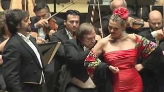 quotEl gato montésquot A Coruña 2014 Ainhoa Arteta soprano Antonio Gandía tenor [upl. by Denoting]