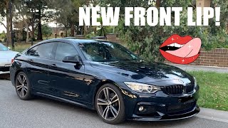 BMW 4 Series Front Lip Install F32F33F36 [upl. by Nahoj]