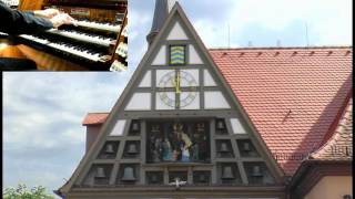 Souvenir aus Würzburg  Glockenspiel Bürgerspital und Orgel  Rudolf Müller [upl. by Onilegna]