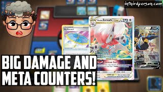 This Zoroark VSTAR Deck Hits Hard AND Counters Lost Zone Box Pokemon TCG Deck List  Matches [upl. by Nairim]