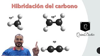 Hibridación del carbono  QuimiDoctor [upl. by Alliuqet]