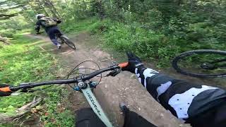 Brakeless  Lower Flight 66 Chriss view  Moose Mountain  MTB [upl. by Zsa Zsa]