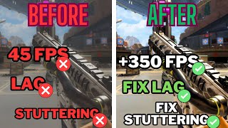 How to BOOST FPS and FIX LAG in Apex Legends Season 20 Best Settings and Optimization Guide [upl. by Ahseya583]