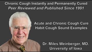 Acute and Chronic Cough Cure  Habit Cough Sound Examples [upl. by Emmeline]