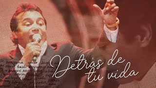 Diomedes Díaz  Detrás De Tu Vida Letra Oficial [upl. by Leihcar]