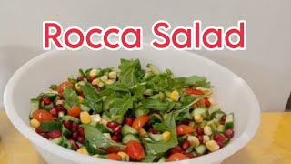 JarjeerRocket Salad  Rocca Salad vegetablesalad jarjeersalad Roccasalad [upl. by Johst]