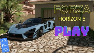 2018 McLaren Senna  Forza Horizon 5  Logitech g29 gameplay [upl. by Adnamahs]