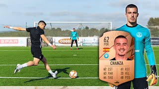 LE HAGO 100 TIROS A UN PORTERO CON MEDIA 62 EN FIFA Y METO  GOLES [upl. by Emeric]