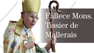 🕊️ Fallece Monseñor Bernard Tissier de Mallerais Columna de la FSSPX y de la Tradición Católica [upl. by Tench884]