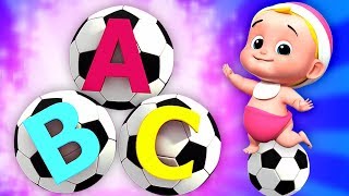 ABC Fußball Lied  Kinderreime  Song in English  Soccer ABC Song [upl. by Reta]