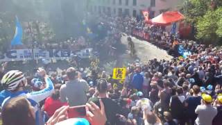 Tour of Flanders  Ronde van Vlaanderen muur Geraardsbergen [upl. by Aed829]