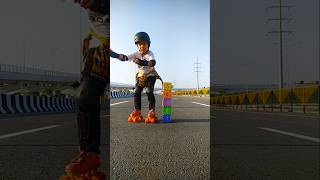 Speed road skating speed cutebaby rollerskating inlineskating [upl. by Thane]