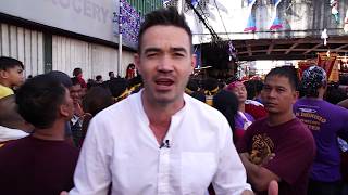 Traslacion 2019  Feast of the Black Nazarene  BBC News [upl. by Olmsted]