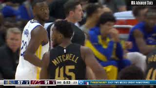 Career Game 478 Donovan Mitchell Highlights vs GSW 11082024 [upl. by Ffirahs361]