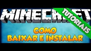 Tutorial Como baixar Minecraft 110 Pirata no seu PC [upl. by Ynetsed582]