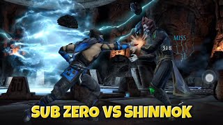 FROSTY SHOWDOWN SUB ZERO VS THE SINISTER SHINNOK [upl. by Xever]