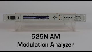 525N  AM Modulation Analyzer with Network Interface  ENG [upl. by Pritchard582]