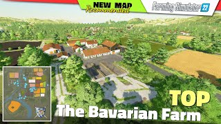 FS22 ★ NEW MAP quotThe Bavarian Farmquot  Farming Simulator 22 New Map Review 2K60 [upl. by Yziar]